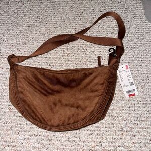 NWT Uniqlo Brown Mini Shoulder Bag